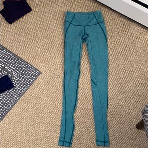 Green lululemon leggings